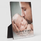 父の日の形見に会った日 フォトプラーク (側面)