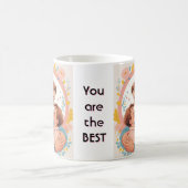 父の日の心と感謝 コーヒーマグカップ (中央)