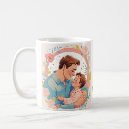 父の日の心と感謝 コーヒーマグカップ