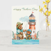 父の日の息子からのカード カード (黄色い花)