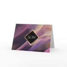 父の日の息子の抽象芸術