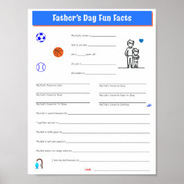 父の日の息子インタビューをダウンロード印刷可能 ポスター