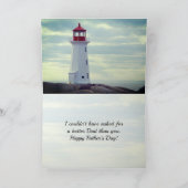 父の日の恵みナンバーズ6:24灯台 カード (内部)
