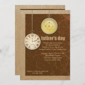 父の日の招待状 招待状 (正面/裏面)