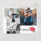 父の日の挨拶はがき ポストカード (裏面)