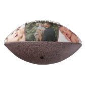 父の日の新しい父の日3フォトコラージュブラウン アメリカンフットボール (回転270)