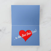 父の日の最も最高のなパパのカナダの幸せなガチョウ カード (内部)