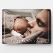 父の日の最初のカスタム写真 フォトプラーク (正面)
