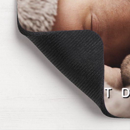 父の日の最高のパパエバ名前をカスタムする&写真 マウスパッド (コーナー)