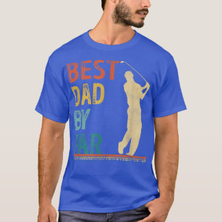 父の日の最高のパパパーゴルファーDaddy Gift Gol Tシャツ