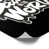 父の日の最高のパパ ポスター (角)