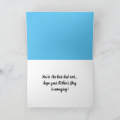 父の日の最高のパパEver Greeting Card カード (内部)