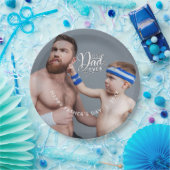 父の日の最高のパパEver Photo ペーパープレート (パーティー)