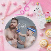 父の日の最高のパパEver Photo ペーパープレート (パーティー)