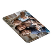 父の日の最高のパパEver Script Photo マグネット (右側)