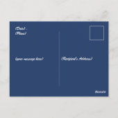 父の日の最高のメダル リボン ポストカード (裏面)