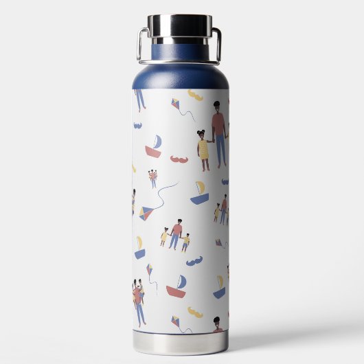 父の日の水びん ウォーターボトル (背面)