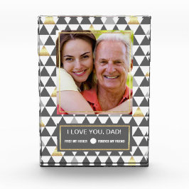 父の日の父のために。カスタムフォトブロック フォトブロック