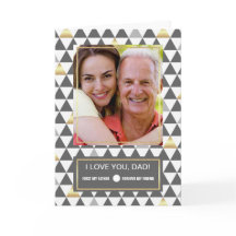 父の日の父のために。カスタム写真