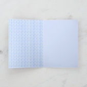 父の日の父のステップ カード (内部)