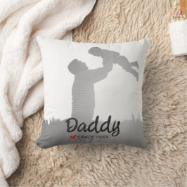 父の日の父の日の最初の幸せな父 クッション