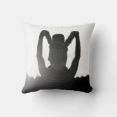 父の日の父の日の最初の幸せな父 クッション (裏面)