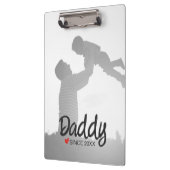 父の日の父の日の最初の幸せな父 クリップボード (左)