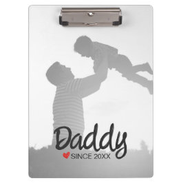 父の日の父の日の最初の幸せな父 クリップボード