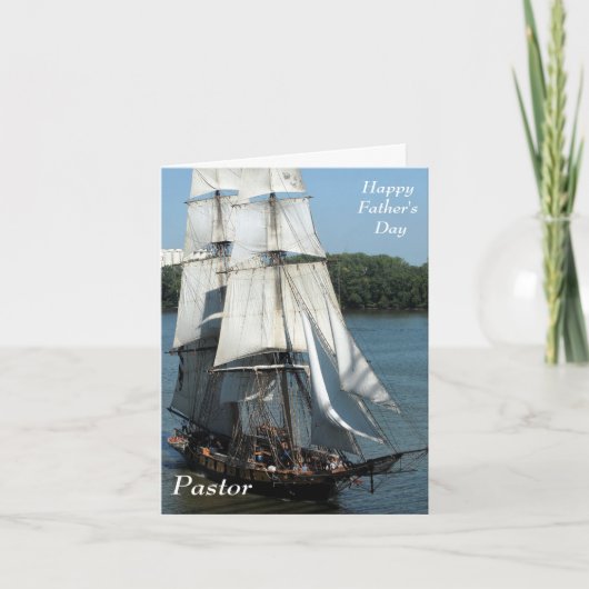 父の日の牧師 シーズンカード (正面)