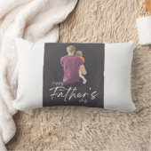 父の日の特別な枕 ランバークッション (ブランケット)