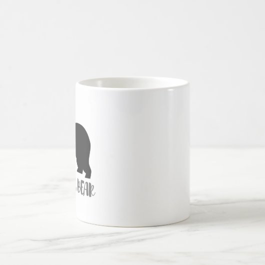 父の日の特別な贈り物：パパベア コーヒーマグカップ (中央)