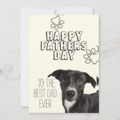 父の日の犬パパカード シーズンカード (正面)