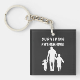 父の日の生き延び父親 キーホルダー