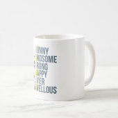 父の日の略称のマグ コーヒーマグカップ (正面右)