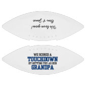 父の日の祖父へのサッカーの贈り物 アメリカンフットボール (パネル)