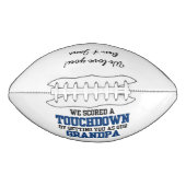 父の日の祖父へのサッカーの贈り物 アメリカンフットボール (正面)