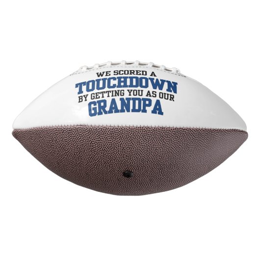父の日の祖父へのサッカーの贈り物 アメリカンフットボール (回転270)