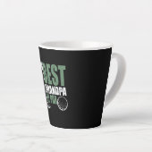 父の日の祖父最高のより遠く カフェラテマグ (右アングル)