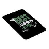 父の日の祖父最高のより遠く マグネット (右側)