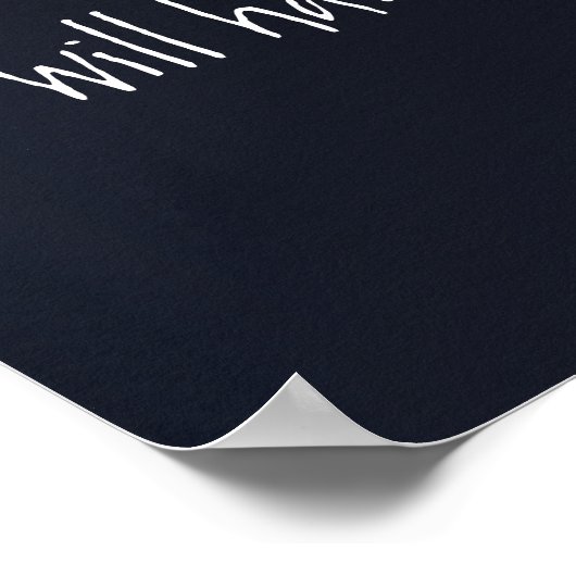 父の日の聖書の詩の箴言23:24 ポスター (角)