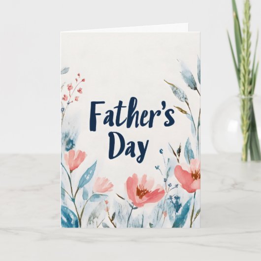 父の日の花 シーズンカード (正面)