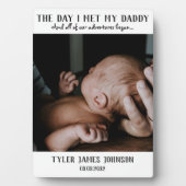 父の日の記念の写真 フォトプラーク (正面)