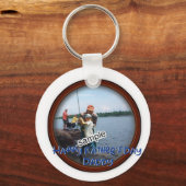 父の日の記念フレーム キーホルダー (正面)