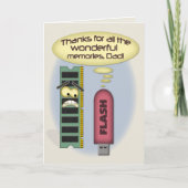 父の日の記憶 カード (正面)