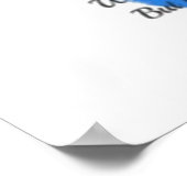 父の日の詩 – 私の手を保持ハンドプリントパパギフト ポスター (角)