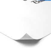 父の日の詩 – 私の手を保持ハンドプリントパパギフト ポスター (角)