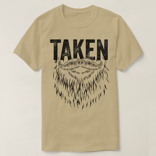 父の日の贈り物のために彼の髭はアゲンヒゲの贈り物である Tシャツ (デザイン正面)