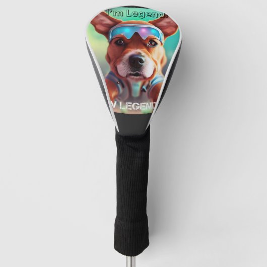 父の日の贈り物のためのゴルフヘッドカバ子供へー ゴルフヘッドカバー (正面)