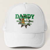 父の日の贈り物パパは、この世界をより良くする キャップ (正面)