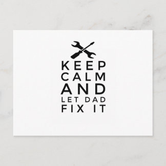 父の日の贈り物パパ ポストカード